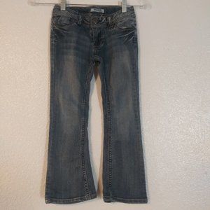 Mudd girls (childrens) size 6 Regular medium wash jeans
